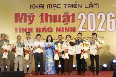 Bắc Ninh: Trưng bày 97 tác phẩm tiêu biểu tại Triển lãm mỹ thuật năm 2026