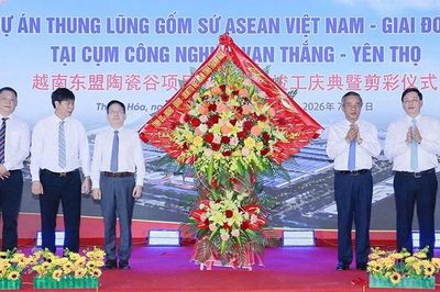 Thanh Hóa: Khánh thành dự án Thung lũng Gốm sứ Asean Việt Nam - giai đoạn I