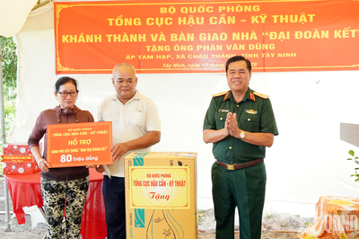 Tổng cục Hậu cần - Kỹ thuật tổ chức nhiều hoạt động tri ân người có công tại Tây Ninh