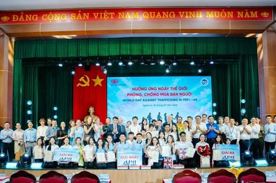 Việt Nam-Anh tăng cường hợp tác nâng cao nhận thức phòng, chống mua bán người cho giới trẻ