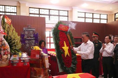Tổng Bí thư, Chủ tịch nước: Mỗi hài cốt liệt sĩ được tìm thấy là sự trở về của một phần lịch sử