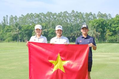 Ba golfer trẻ Việt Nam nhận gói hỗ trợ 200 triệu đồng trước ASIAD 2026