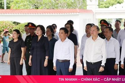 Lãnh đạo Quốc hội tri ân các anh hùng liệt sĩ tại Ngã ba Đồng Lộc