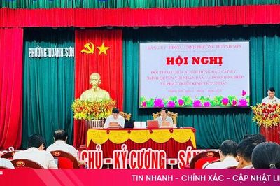Doanh nghiệp kiến nghị nhiều giải pháp phát triển kinh tế tư nhân tại Hoành Sơn