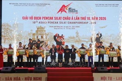 Khai mạc giải vô địch Pencak Silat Châu Á lần thứ 10 năm 2026
