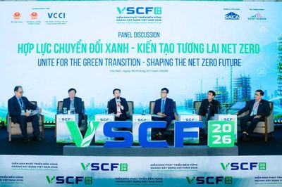 Diễn đàn VSCF 2026: Thúc đẩy chuyển đổi xanh ngành xây dựng