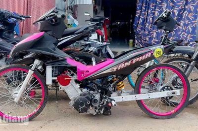 An Giang tạm giữ 8 xe mô tô độ, chế trái phép