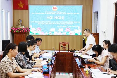 Bắc Ninh: Tập trung đôn đốc, kiểm tra nhằm kịp thời tháo gỡ khó khăn, sớm hoàn thành cơ sở dữ liệu đất đai