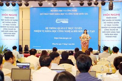 Đồng Nai tập huấn sử dụng hệ thống quản lý trực tuyến nhiệm vụ khoa học, công nghệ, đổi mới sáng tạo