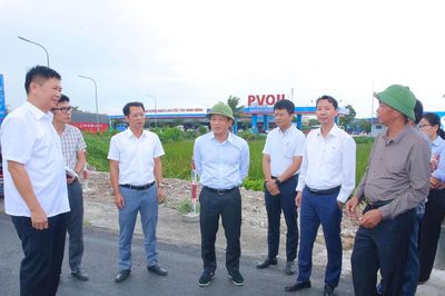 Kiểm tra, đôn đốc tiến độ giải ngân một số dự án do Sở Xây dựng làm chủ đầu tư