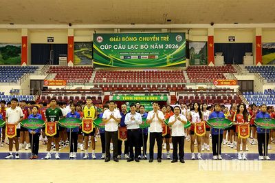 Khai mạc Giải Bóng chuyền trẻ Cúp các CLB năm 2026