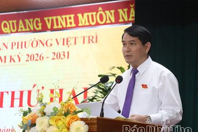 Kỳ họp thứ Hai, HĐND phường Việt Trì: Thông qua 4 Nghị quyết chuyên đề, tạo đà phát triển kinh tế - xã hội