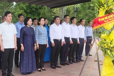 Đoàn công tác Ủy ban Kiểm tra Trung ương tổ chức các hoạt động tri ân tại tỉnh Quảng Trị
