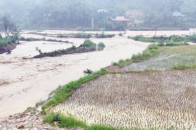 Mưa lớn gây thiệt hại hơn 313 triệu đồng tại xã Mường Chiên