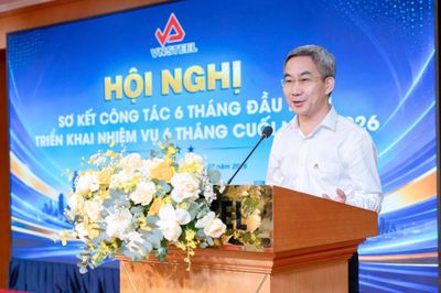 Tổng công ty Thép Việt Nam: Duy trì đà tăng trưởng tích cực trong nửa đầu năm 2026