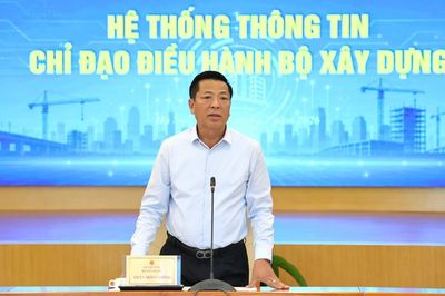 Bộ Xây dựng tăng tốc thiết lập hệ thống thông tin, 'số hóa' công tác chỉ đạo điều hành