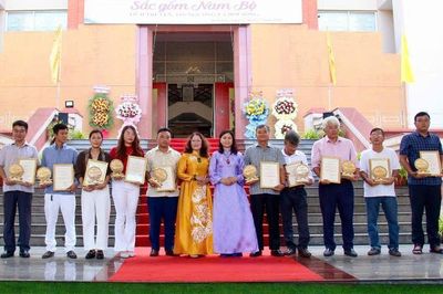 An Giang: Trưng bày 'Sắc gốm Nam Bộ - Tích truyện, tín ngưỡng và đời sống'