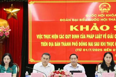 Đoàn ĐBQH Đồng Nai: Rà soát vướng mắc trong giải quyết khiếu nại, tố cáo sau sáp nhập