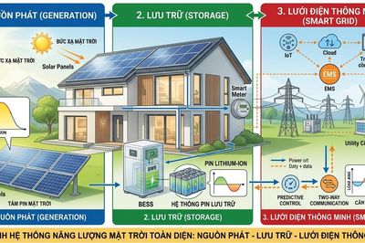 BESS - mảnh ghép còn thiếu để điện mặt trời bứt phá