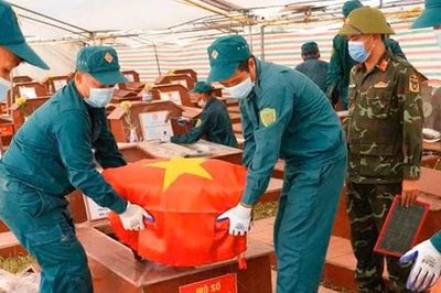 Quảng Ninh hoàn thành đầu tiên trong cả nước nhiệm vụ lấy mẫu hài cốt liệt sĩ