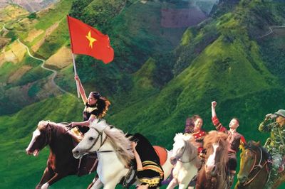 Vó ngựa biên cương: Nghệ thuật xiếc tôn vinh người lính biên phòng