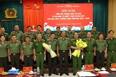 Lan tỏa hình ảnh đẹp của người chiến sĩ Công an từ các phong trào thi đua