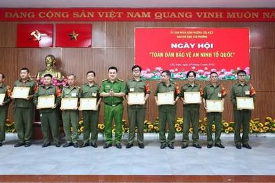 Phường Cầu Kiệu: Phát huy sức mạnh toàn dân, xây dựng thế trận an ninh nhân dân vững chắc từ cơ sở