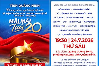 Quảng Ninh phát hành 4 vạn giấy mời dự concert đặc biệt 'Mãi mãi tuổi 20'
