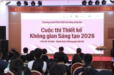 Hà Nội phát động Cuộc thi Thiết kế không gian sáng tạo 2026