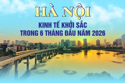 Hà Nội: Kinh tế khởi sắc trong 6 tháng đầu năm 2026
