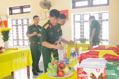 Sư đoàn 968 tìm kiếm, cất bốc được 2 hài cốt liệt sĩ tại Quảng Trị