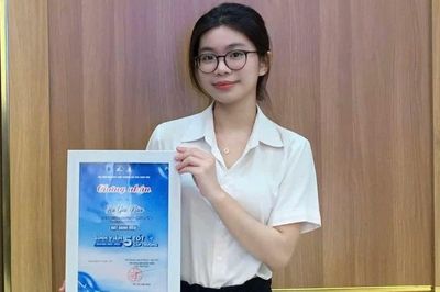 Nữ cử nhân Ngôn ngữ Anh ghi dấu với thành tích học tập xuất sắc và danh hiệu 'Sinh viên 5 tốt'