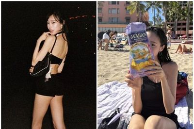 Giselle của Aespa thu hút sự chú ý với bộ đồ đen tuyền
