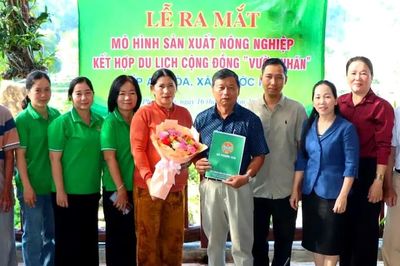 Xã Phước Hải ra mắt mô hình du lịch cộng đồng vườn nhãn