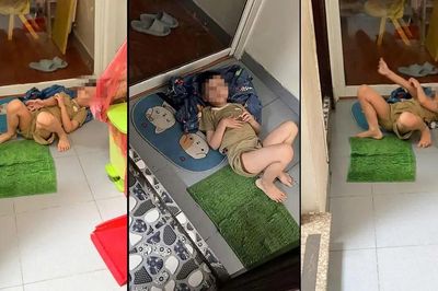 Xác minh phản ánh trẻ mầm non ngủ trên thảm lau chân gần nhà vệ sinh