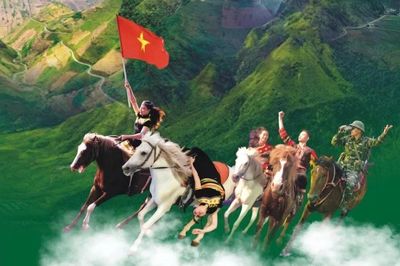 Xiếc Việt trình diễn 'Vó ngựa biên cương'