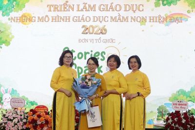 Triển lãm giới thiệu nhiều mô hình giáo dục mầm non hiện đại