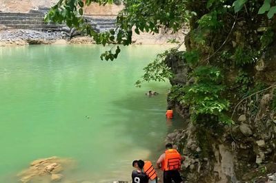 Hai nạn nhân mất tích khi tắm trên sông Nho Quế