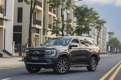 Top 4 xe SUV 7 chỗ bán chạy nhất tháng 6/2026: Ford Everest tiếp tục dẫn đầu