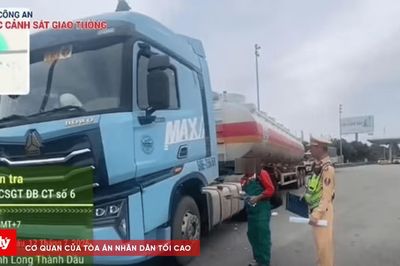 Chủ xe bị phạt 58 triệu đồng vì giao xe bồn chở xăng dầu cho tài xế không đủ điều kiện