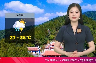 Dự báo thời tiết Hà Tĩnh ngày 18/7: Ngày nắng, cao nhất 35 độ C