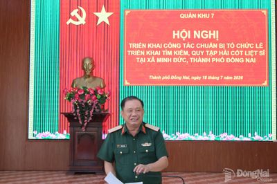 Chuẩn bị chu đáo cho Lễ Triển khai tìm kiếm, quy tập hài cốt liệt sĩ tại thành phố Đồng Nai