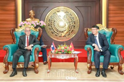 Xúc tiến các nội dung hợp tác giữa Khánh Hòa với Champasak (Lào) trong giai đoạn mới