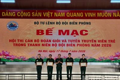 Bộ đội Biên phòng Lạng Sơn đoạt giải nhì Hội thi cán Đoàn giỏi và Tuyên truyền viên trẻ năm 2026