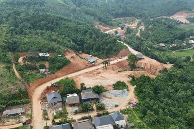 Đường Khánh Hòa - Văn Yên: Tăng tốc thi công về đích