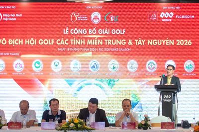 Giải Vô địch Hội Golf các tỉnh miền Trung và Tây Nguyên 2026: Chủ nhà Thanh Hóa tạo dấu ấn với chính sách hỗ trợ chưa từng có