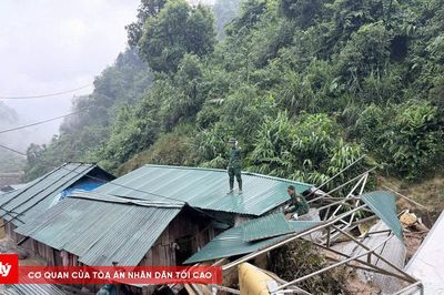 Biên phòng Lai Châu khẩn trương hỗ trợ nhân dân vùng mưa lũ