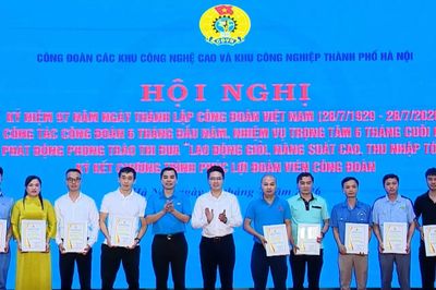 Khu công nghệ cao và khu công nghiệp Hà Nội phát động phong trào thi đua