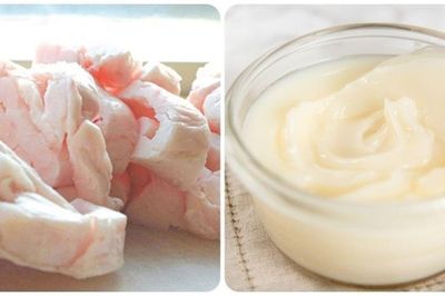 Nhiều người đắp mặt nạ mỡ lợn để dưỡng da, câu trả lời thật sự là gì?