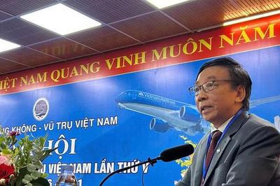 Thiếu tướng Phạm Ngọc Lãng tái đắc cử Chủ tịch Hội Hàng không - Vũ trụ Việt Nam